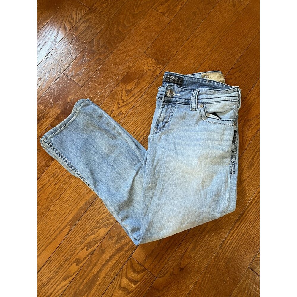 Women’s Silver Jeans Co. Suki Capri Light Wash W30/L22.5